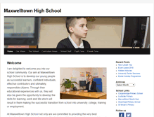 Tablet Screenshot of maxwelltownhighschool.org